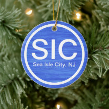 Personalized SIC NJ Sea Isle City New Jersey Beach