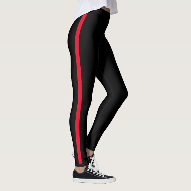 Personalized Side Stripe Leggings (Right)