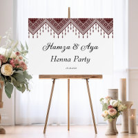 Personalized Sign For Palestinian Arab Henna