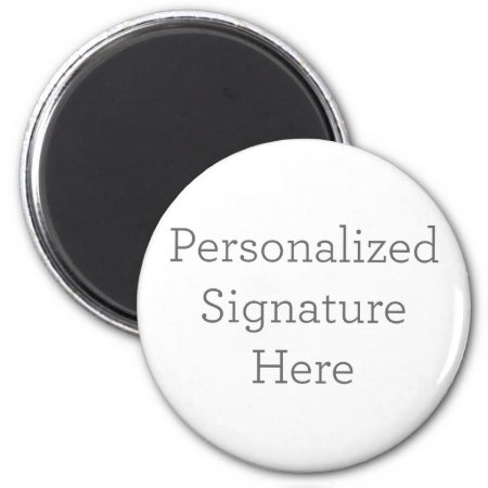 Personalized Signature Magnet