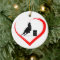Personalized Silhouette Barrel Racing Horse, Heart
