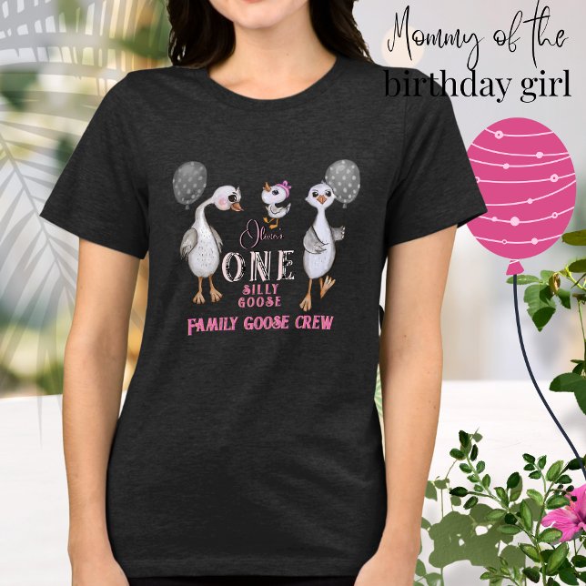 Personalized Silly Goose Parents' Shirt (Personalized Silly Goose Parents' Shirt)