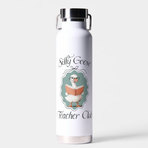 Personalized Silly Goose Teacher Club Water Bottle