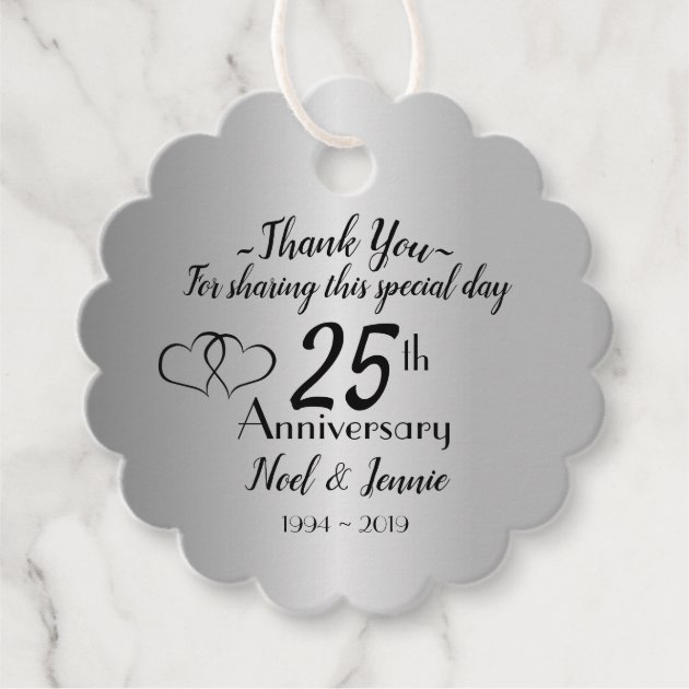Best 25th Anniversary Gifts - Silver Wedding Anniversary - Heads and Tails  Jewellery
