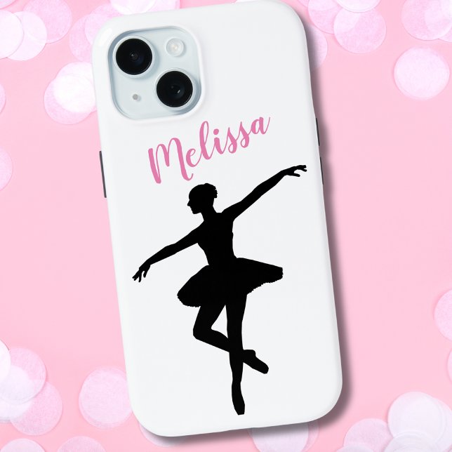 Personalized Simple Ballerina Iphone Case (Creator Uploaded)