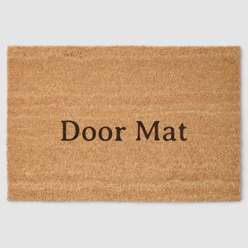 personalized simple Coir Mat