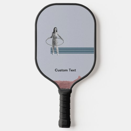 Personalized Simple Family Photo Pickleball Paddle