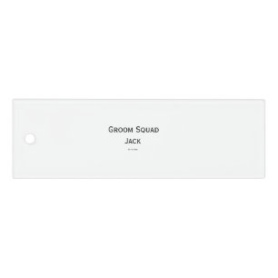 personalized simple monogram add your name wedding ruler