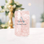 personalized simple monogram groom team groomsmen  can glass<br><div class="desc">design</div>