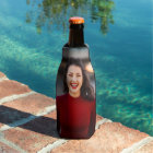 Personalized Single Photo Beer Bottle Cooler
