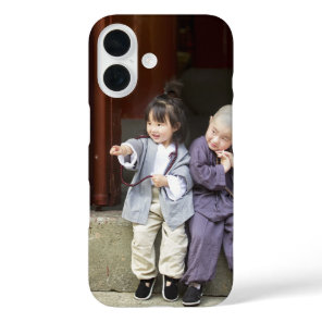 Personalized Single Photo Custom iPhone 16 Case