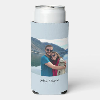 Personalized Single Photo Custom Seltzer Can Cooler