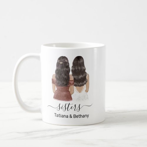 Personalized Sister Name Coffee Mug