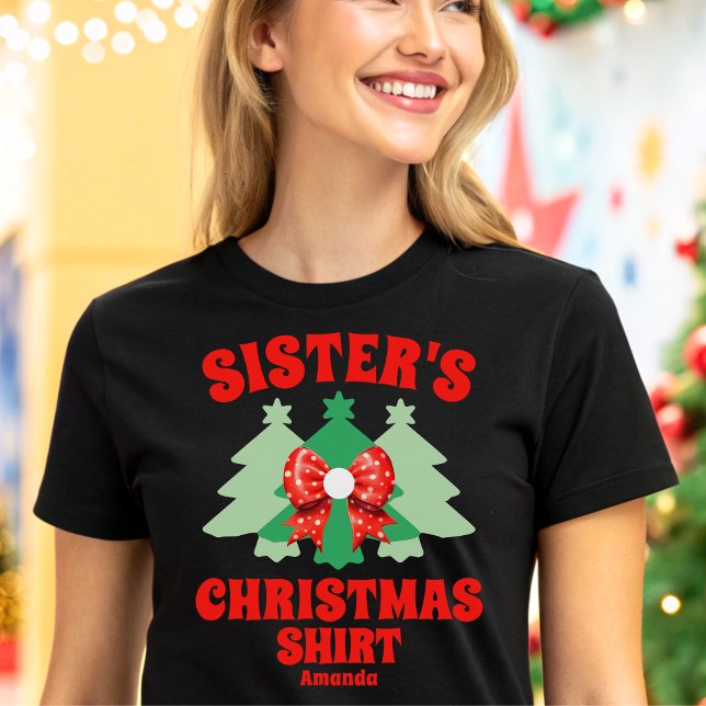 Personalized Sister's Christmas Shirt (Creator Uploaded)