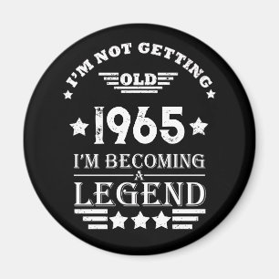 Personalized sixty vintage 60th birthday gifts magnet