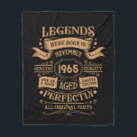 Personalized sixty vintage 60th birthday party fleece blanket<br><div class="desc">Make your birthday special with this unique design. Add a touch of sophisticated elegance to your birthday celebration with our exquisite, one-of-a-kind designs. These graphics bring sophistication and originality to any product, creating a memorable and stylish gift. They are perfect for those who appreciate a touch of timeless glamour on...</div>
