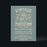 Personalized sixty vintage 60th birthday party invitation<br><div class="desc">Make your birthday special with this unique design. Add a touch of sophisticated elegance to your birthday celebration with our exquisite, one-of-a-kind designs. These graphics bring sophistication and originality to any product, creating a memorable and stylish gift. They are perfect for those who appreciate a touch of timeless glamour on...</div>