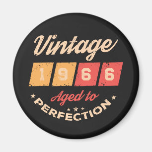 Personalized sixty vintage 60th birthday party magnet