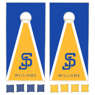 Personalized SJ Spartans Cornhole Set