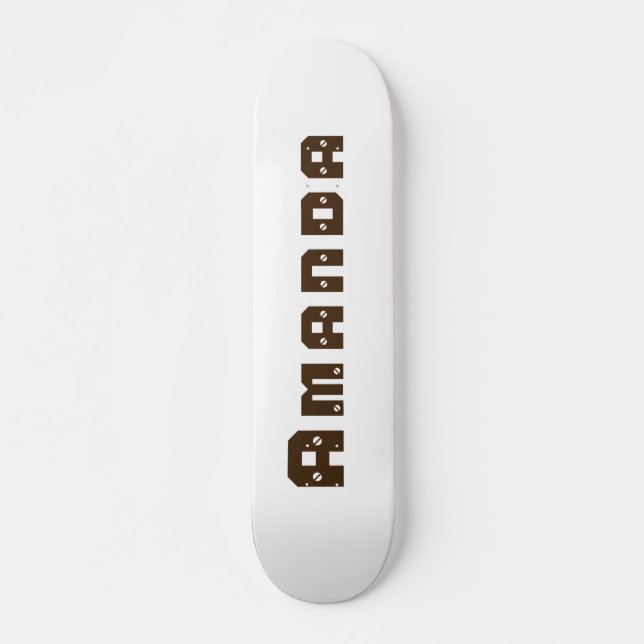 Personalized skateboard (Front)