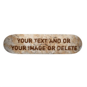 Personalized SkateBoard Decks, Your TEXT and IMAGE Deck