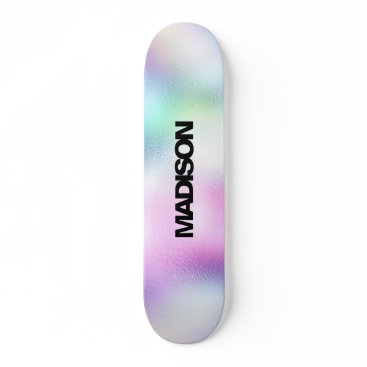 Personalized Skateboard Name Modern Cute