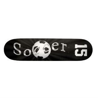 Personalized Skateboard Soccer YOUR Jersey NUMBER