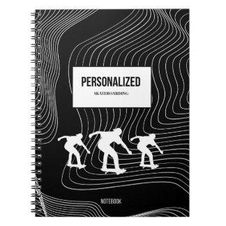 Personalized Skateboarding Notebook