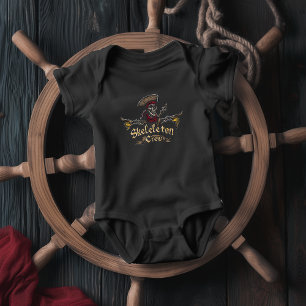 Personalized Skeleton Crew Baby Bodysuit