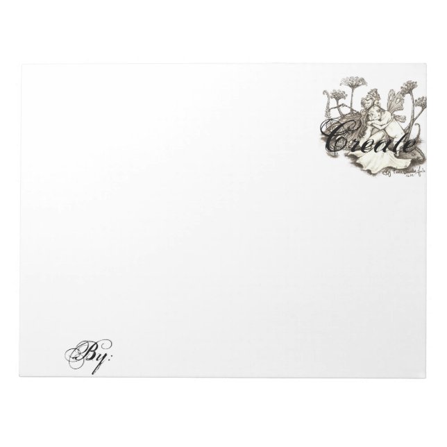 Personalized sketch pad (Front)
