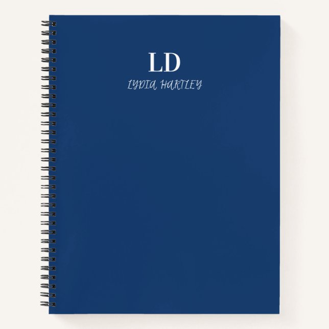 Personalized  Sketchbook Notebook (Front)