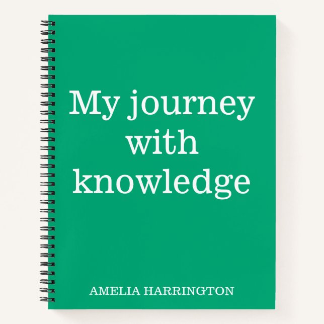 Personalized  Sketchbook Notebook (Front)