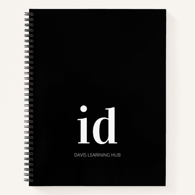 Personalized  Sketchbook Notebook (Front)