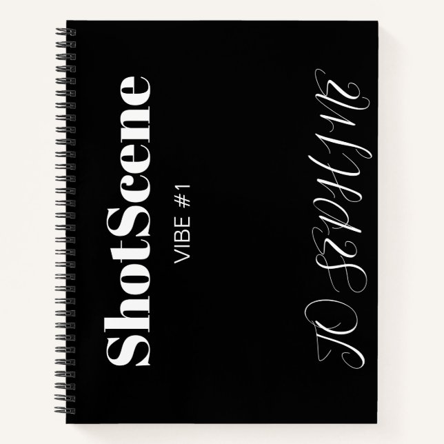 Personalized  Sketchbook Notebook (Front)