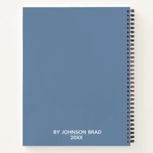 Personalized Sketchbook Notebook