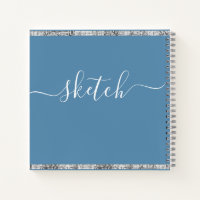 Personalized Sketch Book with Your Name