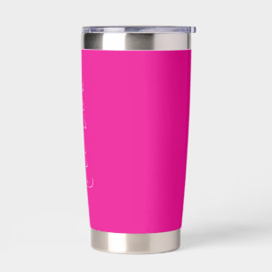 Personalized Skinny 20oz Tumbler, Bridesmaid Tumbl Insulated Tumbler