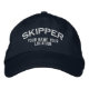 Personalized Skipper Nautical Style Hat