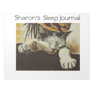 Personalized Sleep Journal Notepad
