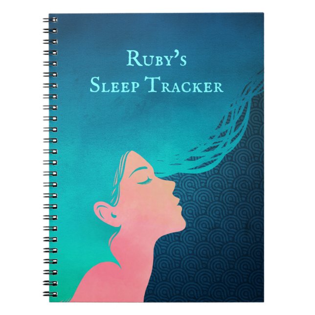Personalized Sleep Tracker Notebook (Front)