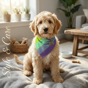 Personalized Small Bandana for Kids – 18" x 18"