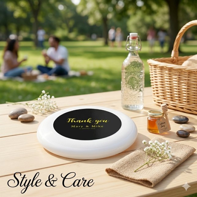 Personalized Small Frisbee Thank You Favor (Personalized Small Frisbee Thank You Favor)