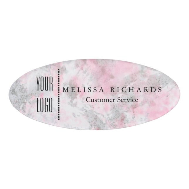 Personalized Small Name Badge (Front)