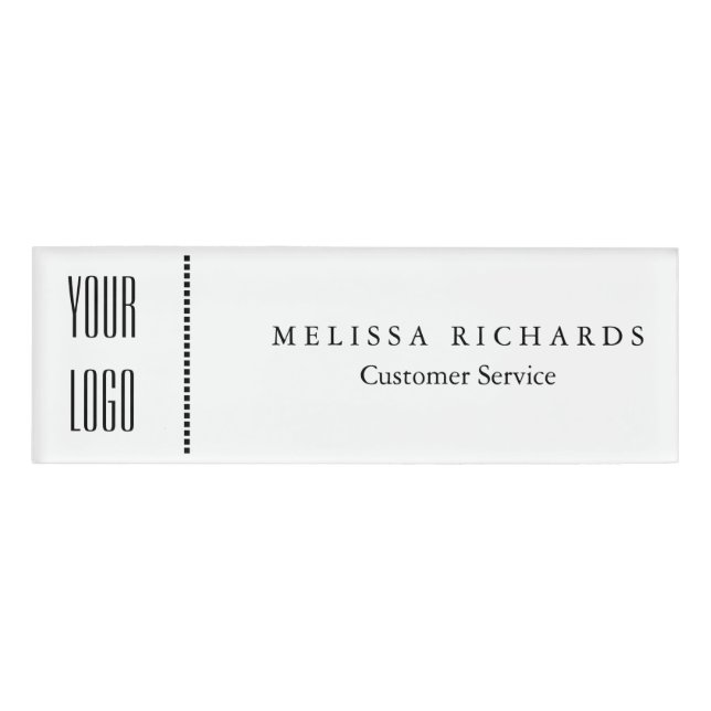 Personalized Small Name Badge (Front)