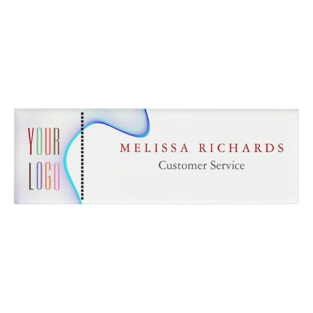Personalized Small Name Badge (Front)