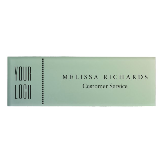Personalized Small Name Badge (Front)