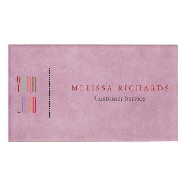 Personalized Small Name Badge (Front)