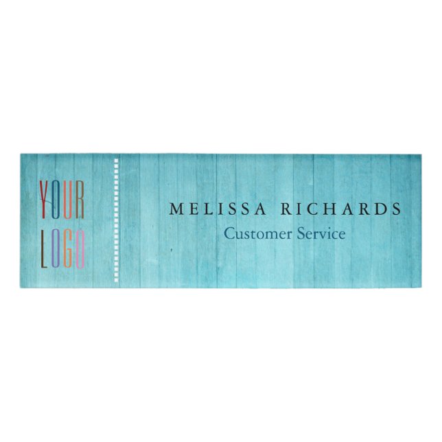Personalized Small Name Badge (Front)