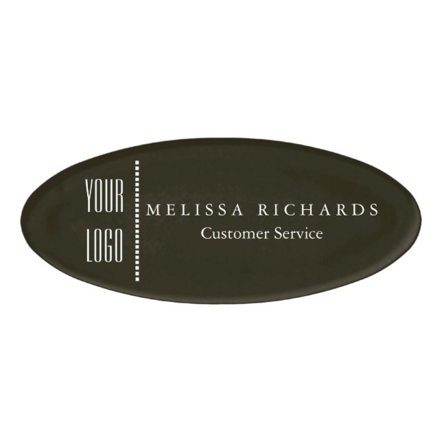 Personalized Small Name Badge (Front)