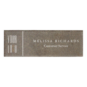 Personalized Small Name Badge